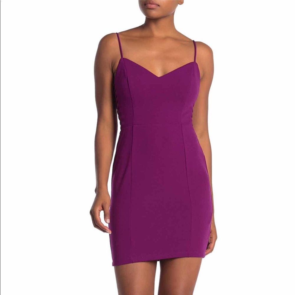 Jump Caged Sided Mini Dress Large